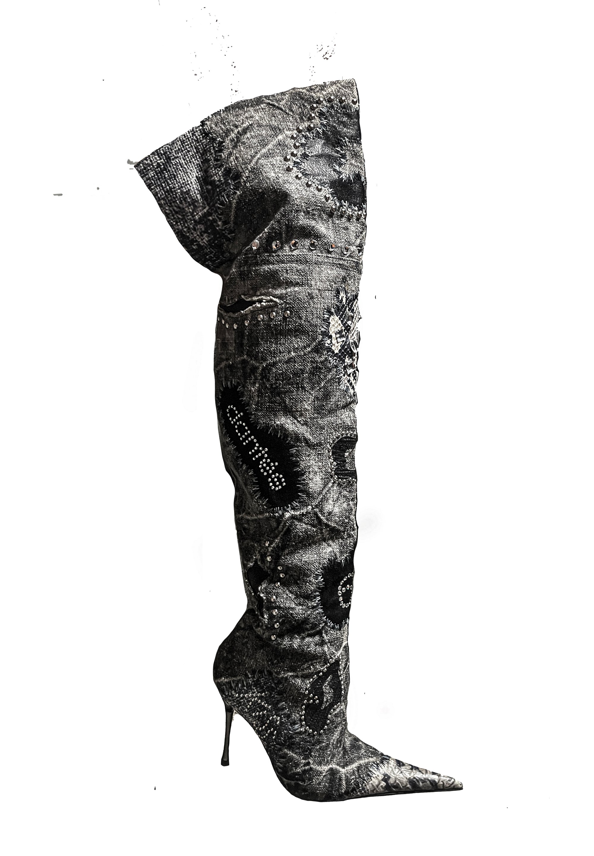 Vintage 189 Over The Knee Boots